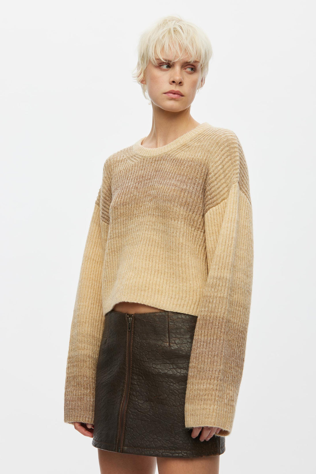 Fall Cropped Knit