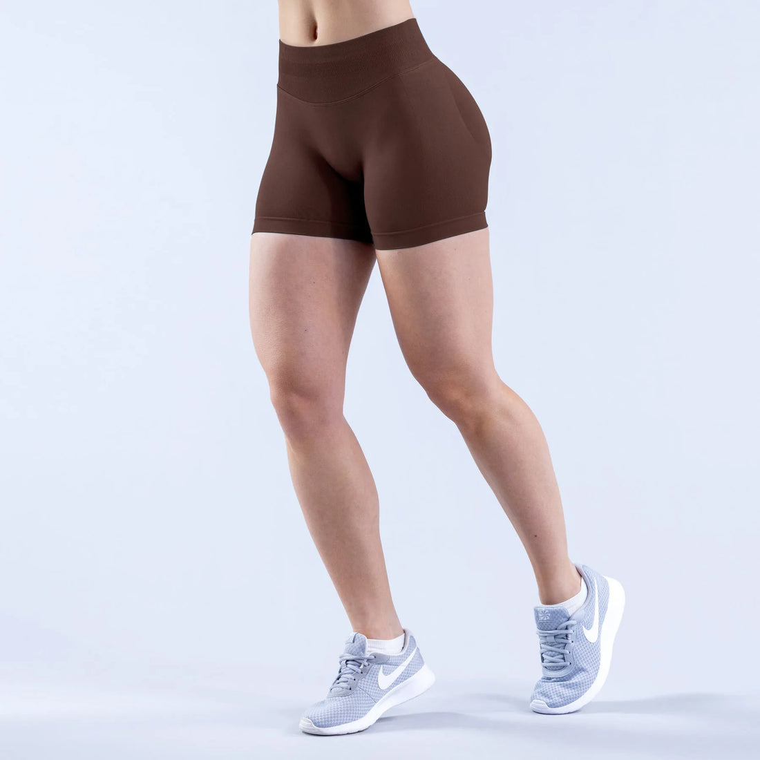 7 FC 2024 High Quality Custom Logo XL 90% Polyamide 10% Elastane Seamless Scrunch Workout Gym Shorts Leggings for Women Sport