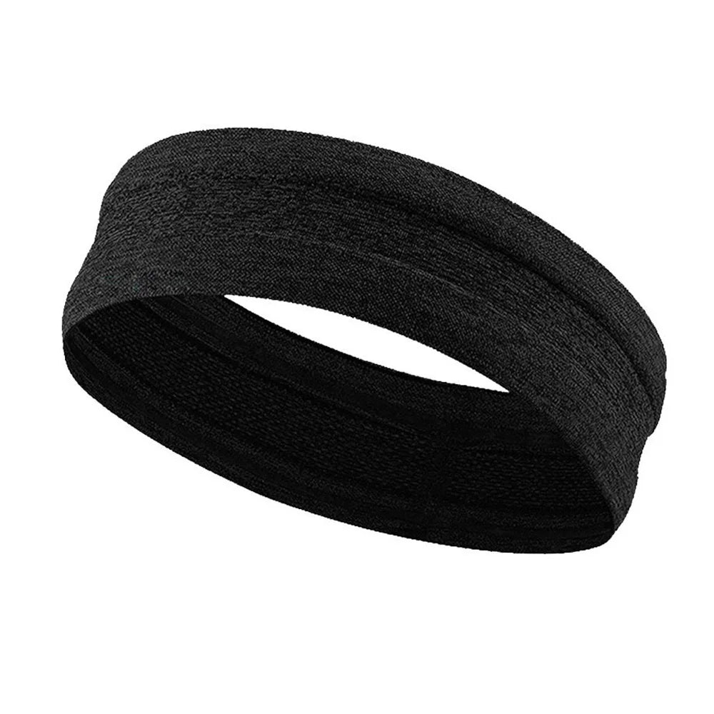 Outdoor Sports Headband Portable Fitness Hair Bands Man Woman Hair Wrap Brace Elastic Cycling Yoga Running Exercising Sweatband