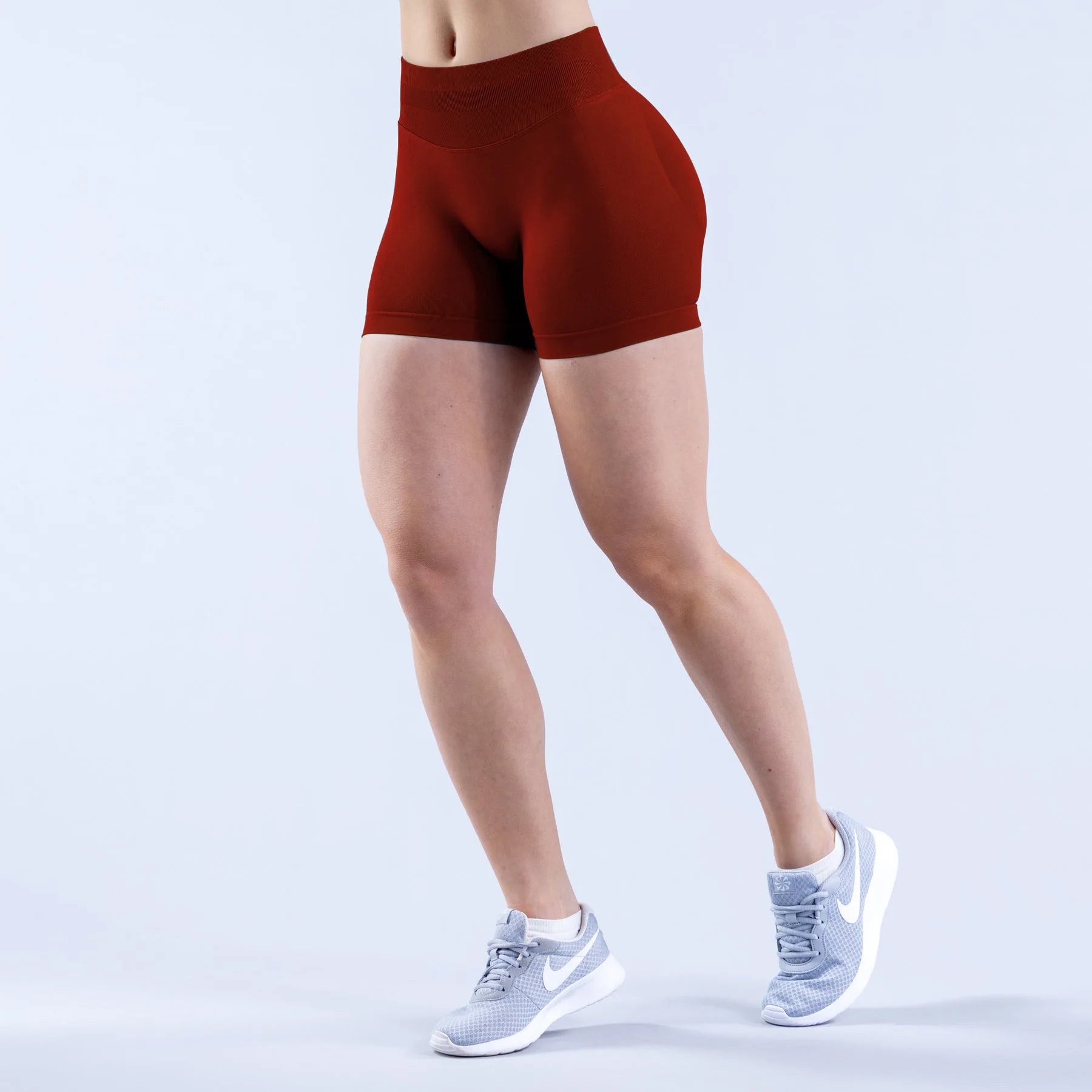 7 FC 2024 High Quality Custom Logo XL 90% Polyamide 10% Elastane Seamless Scrunch Workout Gym Shorts Leggings for Women Sport