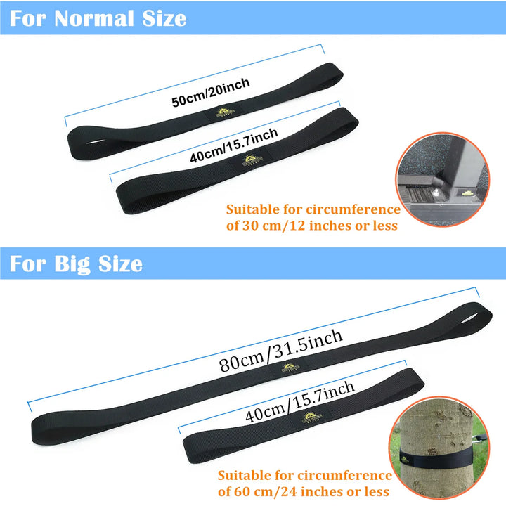 Battle Rope Fitness Anchor Strap Kit Accessoires Sport for Rope Easy Setup Home Gym Outdoor Muscle Workout Equipment