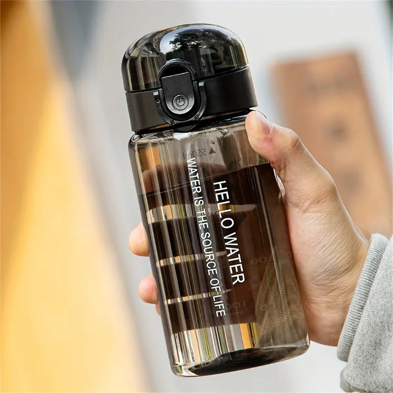 High-Value Sports Water Bottle - Large Capacity, Anti-Fall Pop-Up Lid, Portable Outdoor Water Jug for Fitness and Hiking