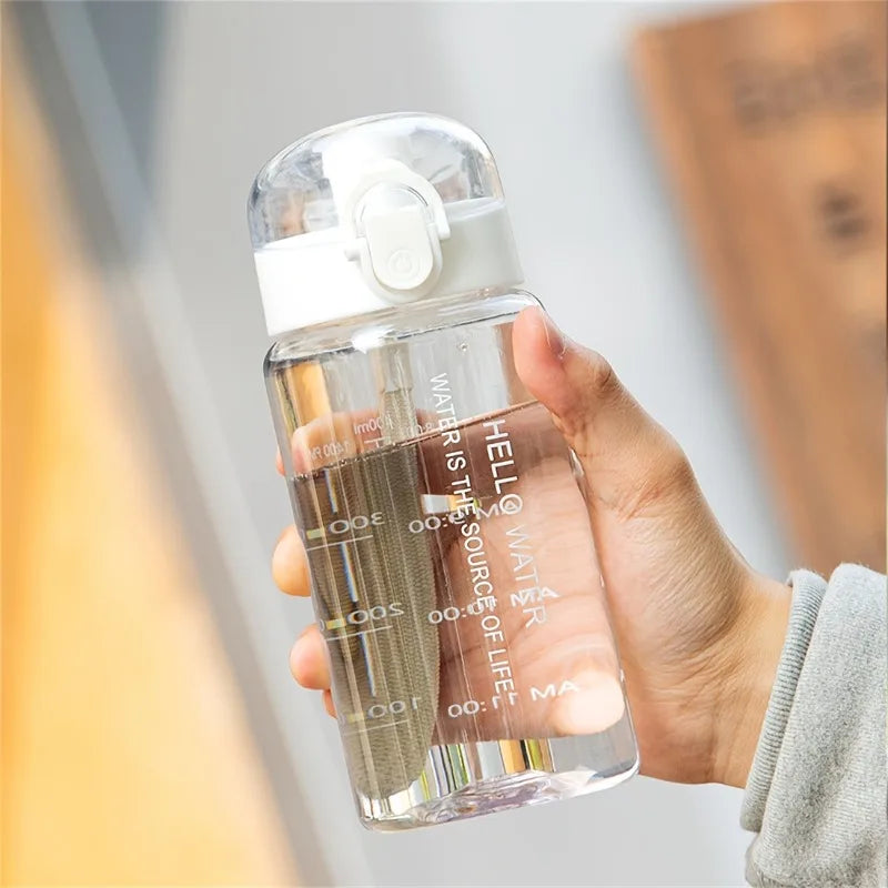 High-Value Sports Water Bottle - Large Capacity, Anti-Fall Pop-Up Lid, Portable Outdoor Water Jug for Fitness and Hiking