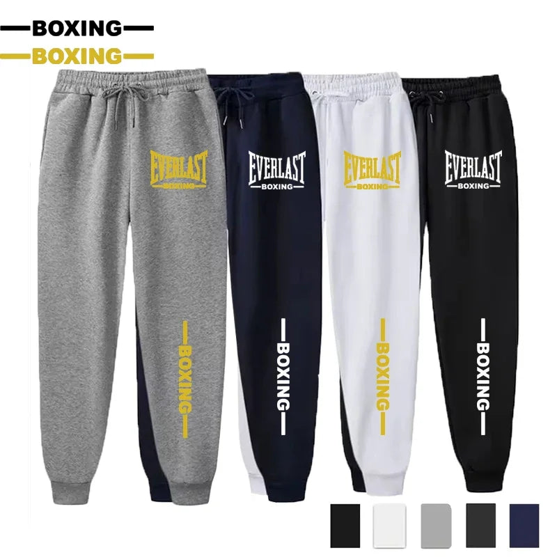 Autumn Winter Fashion Men Casual Pants Men Women Outdoor Sports Fitness Pants Jogging Fleece Running Training Sports Sweatpants