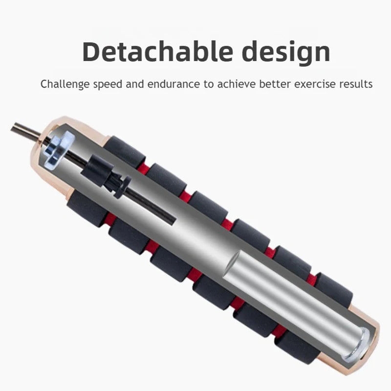 New Steel Wire Skipping Rope Detachable Assembly Fitness Exercise Adjustable Sponge Handle Skipping Rope