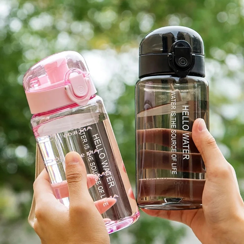 High-Value Sports Water Bottle - Large Capacity, Anti-Fall Pop-Up Lid, Portable Outdoor Water Jug for Fitness and Hiking