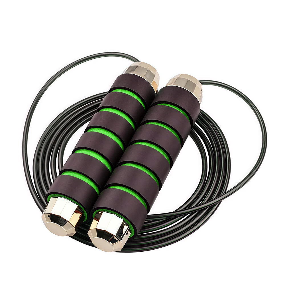 New Steel Wire Skipping Rope Detachable Assembly Fitness Exercise Adjustable Sponge Handle Skipping Rope