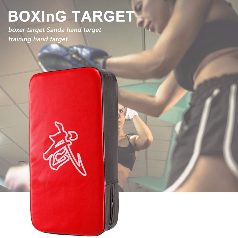 Boxing Pad Sand Bag Fitness Taekwondo Hand Kicking Pads PU Leather Training Gear Muay Thai Foot Target Boxing Shield Training