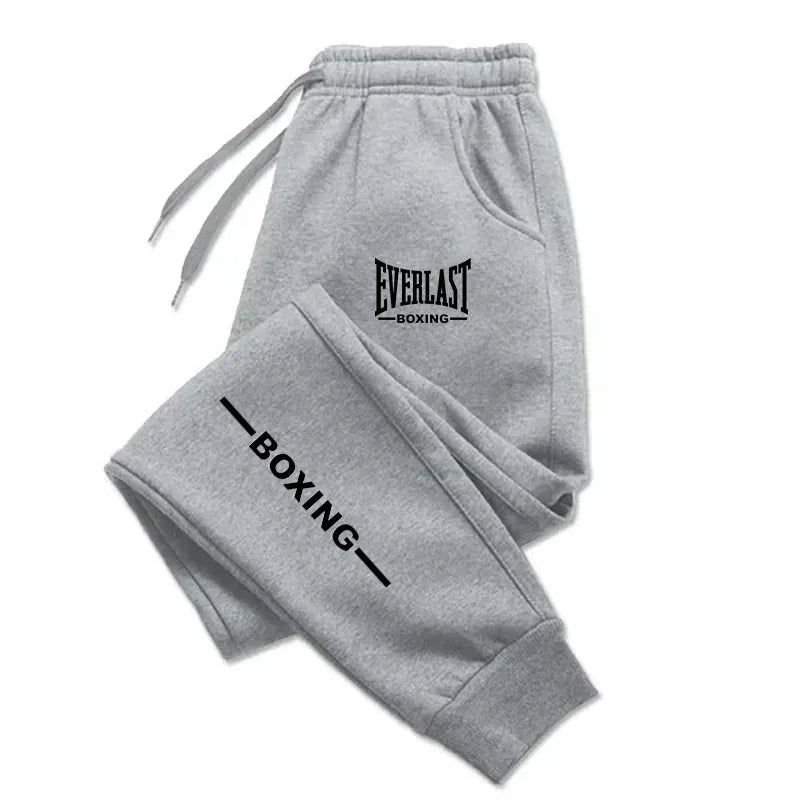 Autumn Winter Fashion Men Casual Pants Men Women Outdoor Sports Fitness Pants Jogging Fleece Running Training Sports Sweatpants