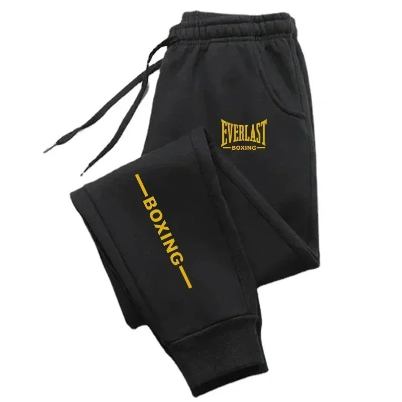 Autumn Winter Fashion Men Casual Pants Men Women Outdoor Sports Fitness Pants Jogging Fleece Running Training Sports Sweatpants