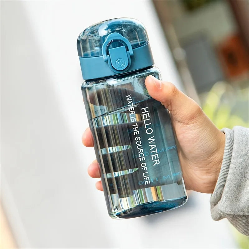 High-Value Sports Water Bottle - Large Capacity, Anti-Fall Pop-Up Lid, Portable Outdoor Water Jug for Fitness and Hiking