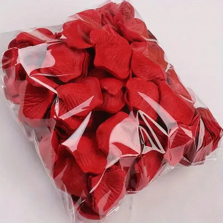 Multicolor Artificial Fake Rose Red Roses Silk Fake Flowers Petals for Valentine's Day Wedding Party Favors Romantic Decoration
