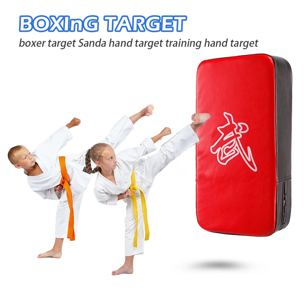Boxing Pad Sand Bag Fitness Taekwondo Hand Kicking Pads PU Leather Training Gear Muay Thai Foot Target Boxing Shield Training