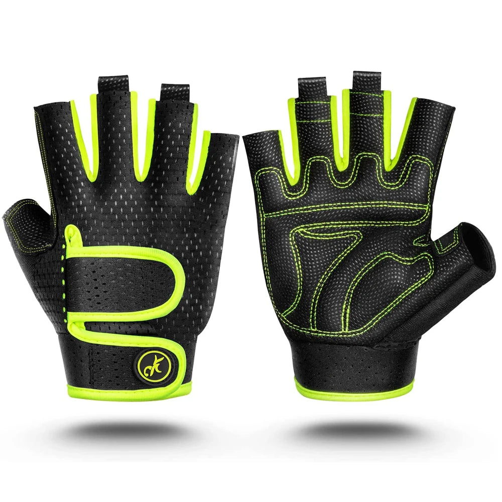 MOREOK Gym Gloves Breathable Anti-slip Strength Training Exercise Workout Fitness Weight Lifting Gloves for Pull Up Powerlifting