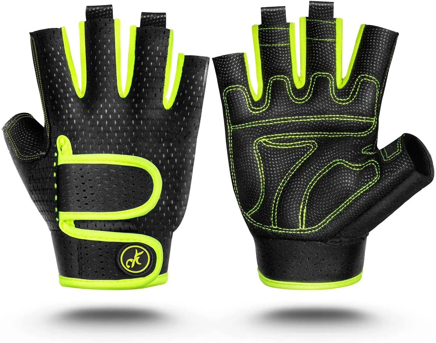 MOREOK Gym Gloves Breathable Anti-slip Strength Training Exercise Workout Fitness Weight Lifting Gloves for Pull Up Powerlifting